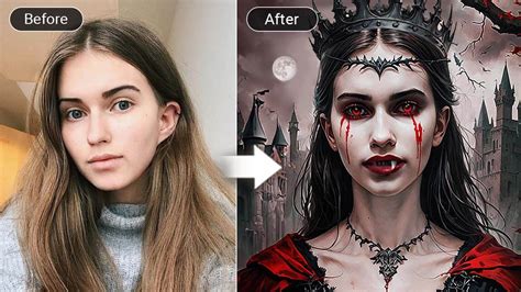 How to Do a Pale Vampire Look (Black Skin) in 23 Steps