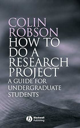 How to Do a Research Project: A Guide for Undergraduate Students Ebook Reader