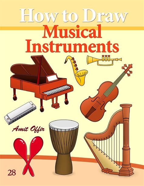 How to Draw Musical Instruments Drawing Books for Beginners How to Draw Comics Volume 28 Epub