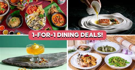 How to Find 1 for 1 Food Deals in Singapore