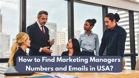How to Find Marketing Managers