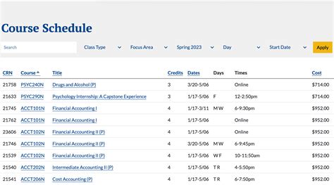 How to Find Your Course Schedule