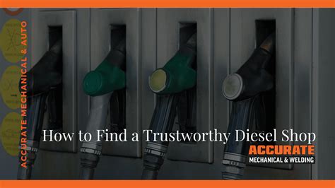 How to Find a Trustworthy Diesel Repair Shop