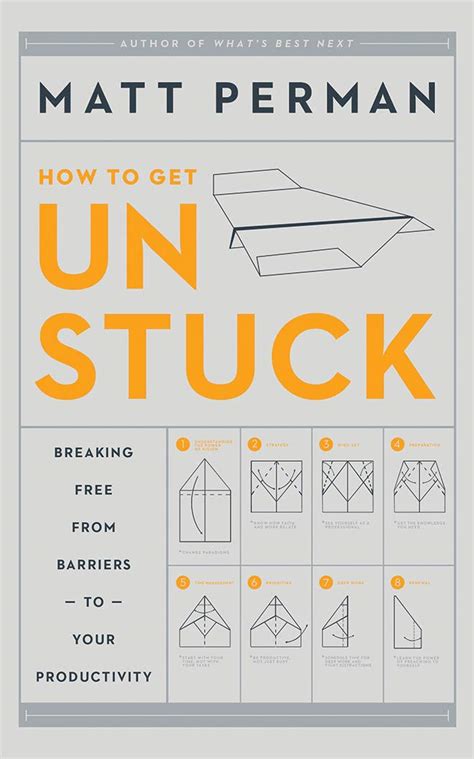 How to Get Unstuck Breaking Free from Barriers to Your Productivity PDF