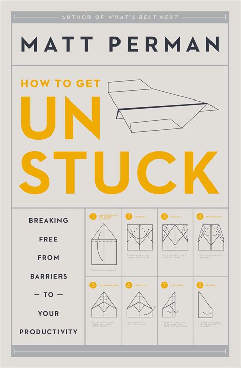 How to Get Unstuck Breaking Free from Barriers to Your Productivity PDF