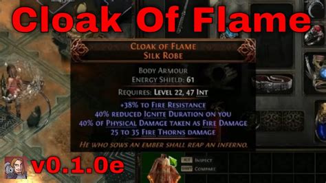 How to Get a 6-Link Cloak of Flames in Path of Exile