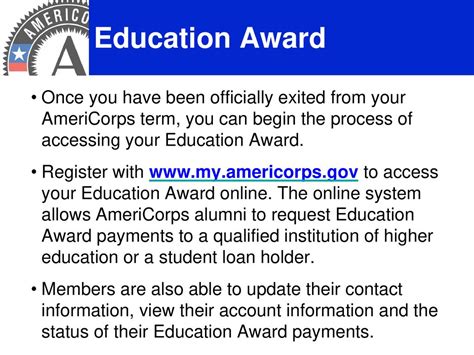 How to Get the AmeriCorps Education Award