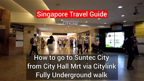 How to Go to Suntec City by MRT