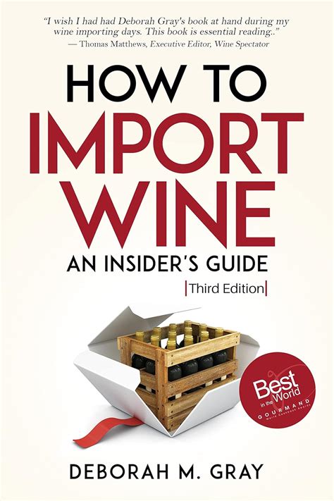 How to Import Wine: An Insiders Guide Ebook Epub