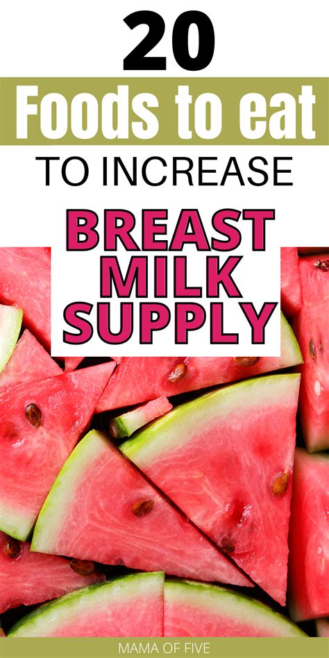 How to Increase Breast Milk Supply Food: 12 Tips with 3 Superfood Tables