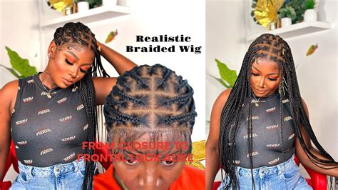 How to Install Lace Front Braids