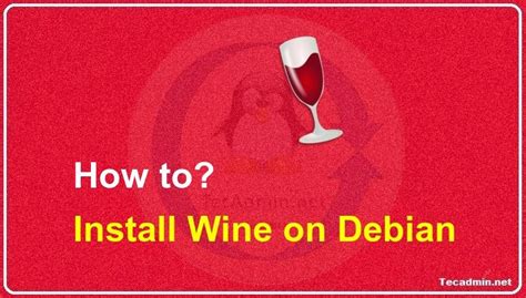 How to Install Wine 8 on Debian 11