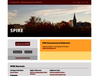 How to Log In to Spire UMass