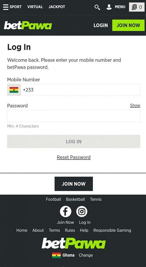 How to Login to Your BetPawa Account