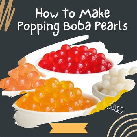 How to Make Bubble Tea Pearls From Scratch: A 4-Step Guide