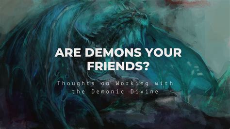 How to Make Friends with Demons Doc