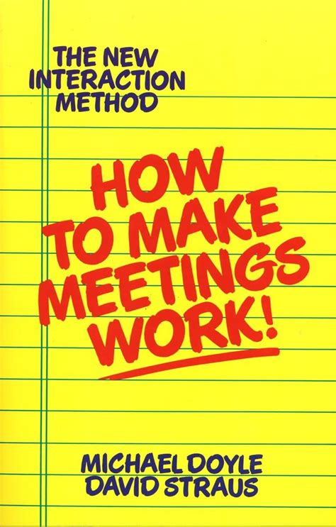 How to Make Meetings Work! Reader