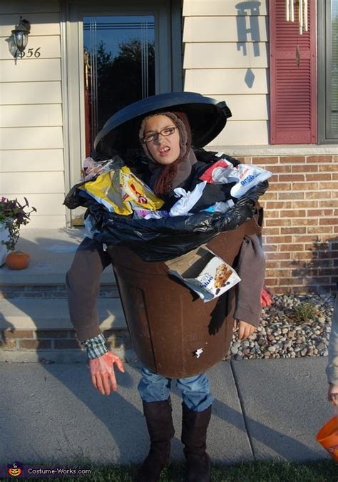 How to Make a Garbage Bin Costume