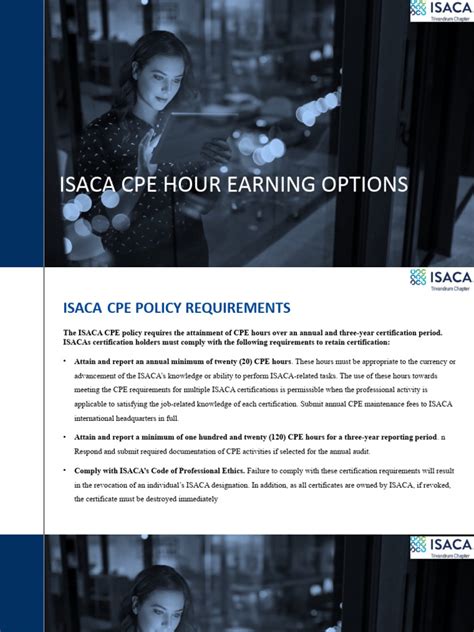 How to Maximize ISACA CPE Hours: A Comprehensive Guide