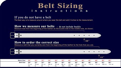 How to Measure Belt Size