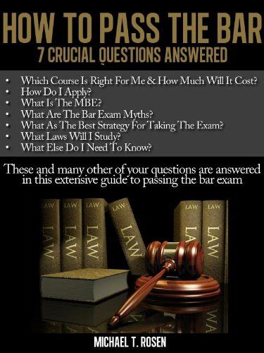 How to Pass the Bar 7 Crucial Questions Answered Epub