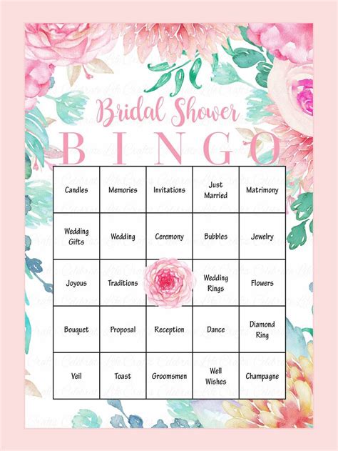 How to Play Bridal Shower Bingo