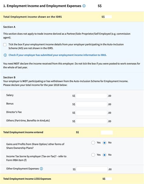 How to Print Your Income Tax Statement – Singapore 2024