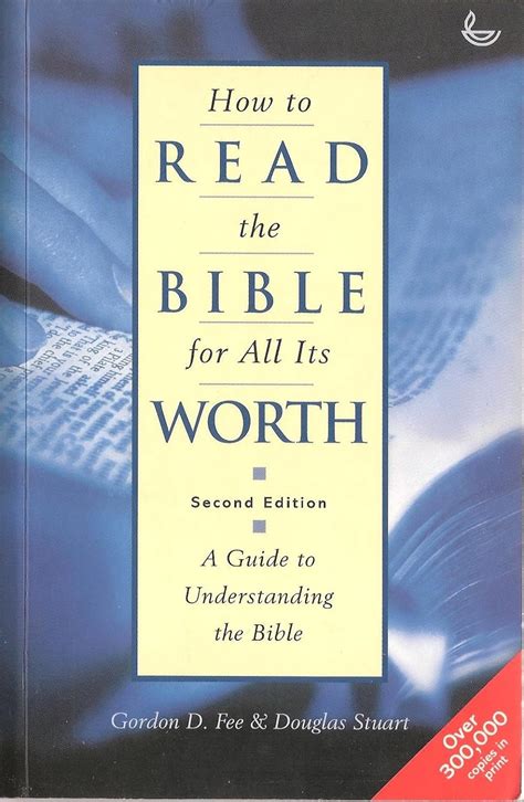 How to Read the Bible for All Its Worth Kindle Editon