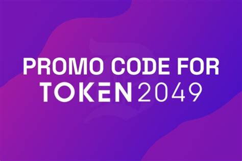 How to Redeem Your Token2049 Promo Code: