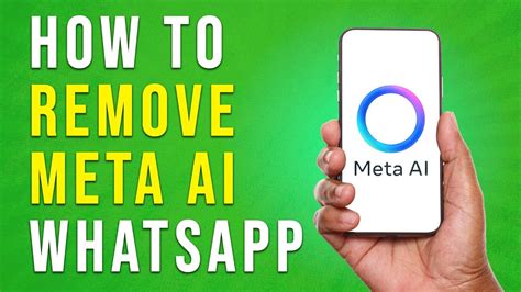 How to Remove Meta AI From WhatsApp in 7 Easy Steps