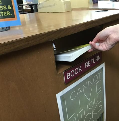 How to Return a Book in Person