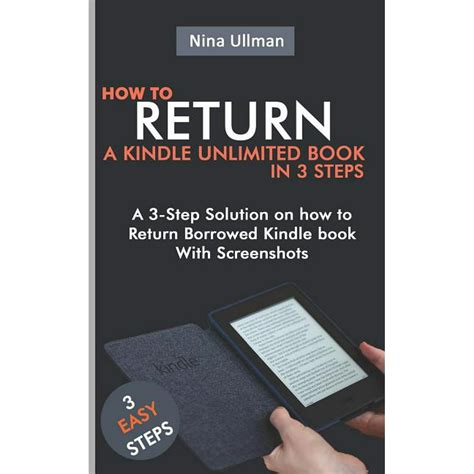 How to Return a Borrowed Book Return a Kindle Unlimited Book Return Borrowed Books to Kindle Lending Library Step-by-Step Guide Reader