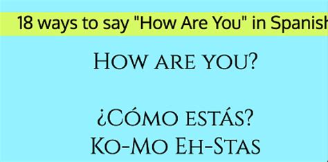 How to Say "How Are You?" in Spanish Like a Native