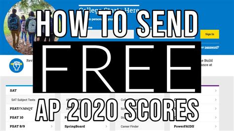 How to Send AP Scores to Colleges