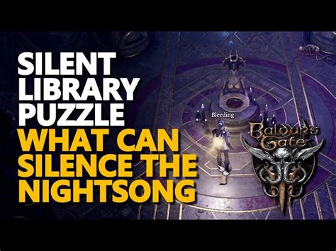 How to Silence the Nightsong