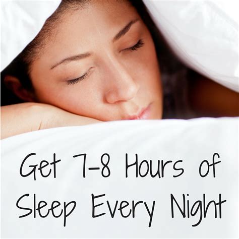 How to Sleep 7-9 Hours Every Night