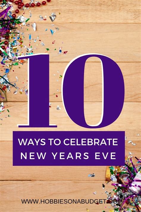 How to Spend New Year's Eve: 10 Celebratory Ideas