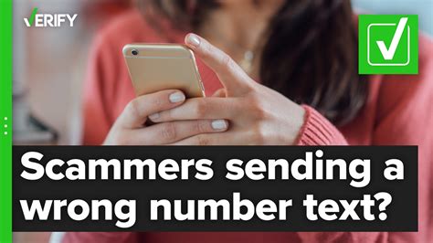 How to Spot a Wrong Number Text Scam