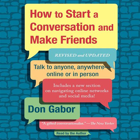 How to Start a Conversation and Make Friends Revised and Updated Doc