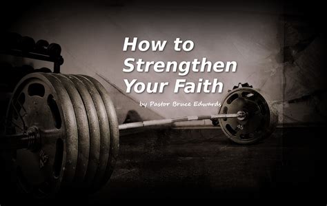 How to Strengthen Your Faith Kindle Editon