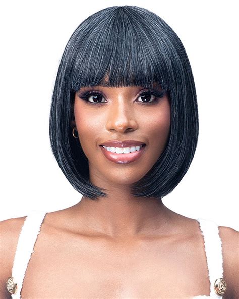 How to Style Your Bobbi Boss Gray & Black Curly Wig