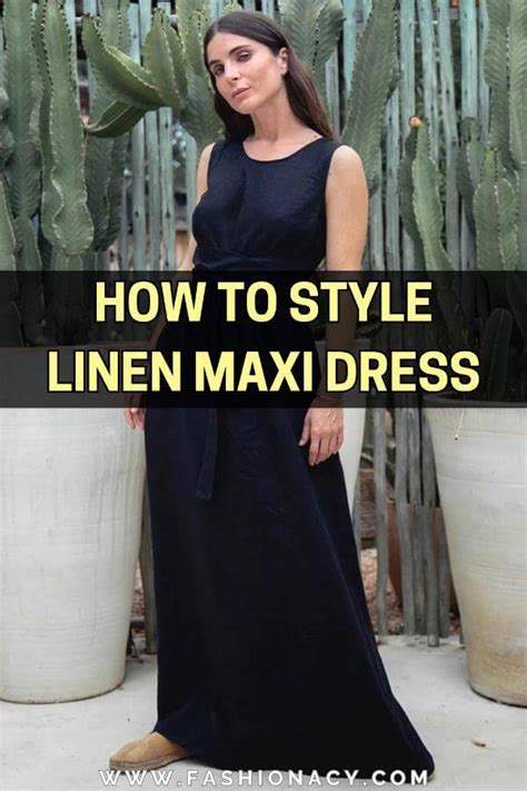 How to Style a Linen Maxi Dress