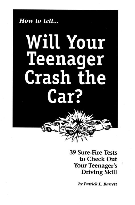 How to Tell Will Your Teenager Crash the Car Epub