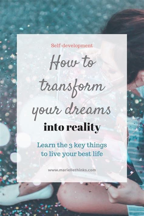 How to Transform Your Dreams I PDF