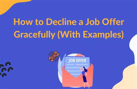 How to Turn Down a Job Offer Gracefully in 8 Easy Steps