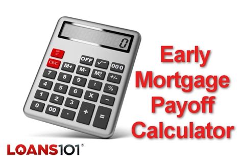 How to Use the Mortgage Loan Early Payment Calculator