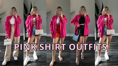 How to Wear a Pink Shirt