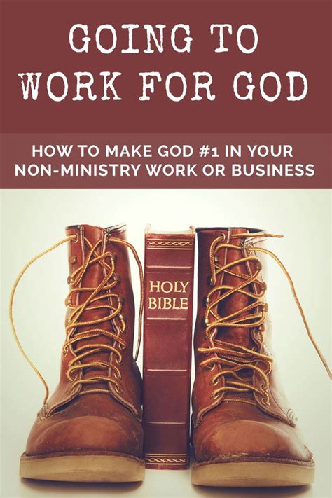 How to Work for God Reader