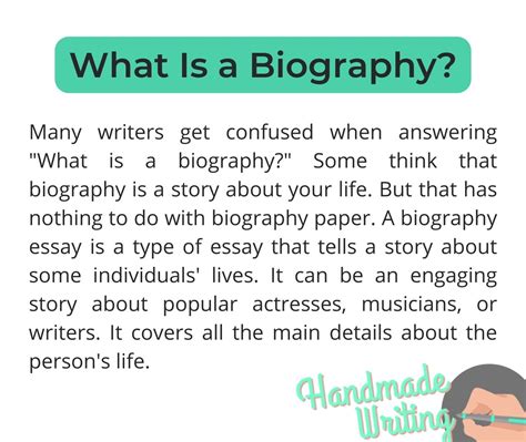 How to Write a Biography Doc