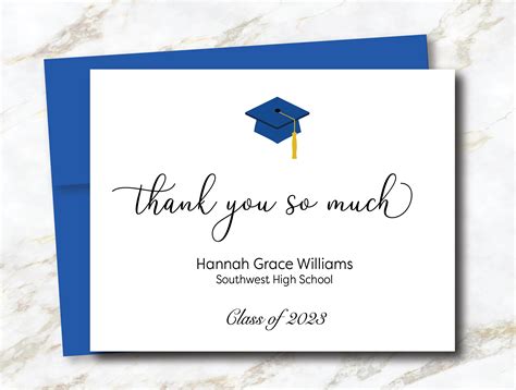How to Write a Thank You Card for Graduation Money